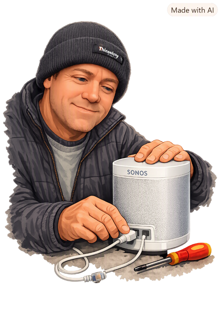 kevin installing Sonos throughout Somerset,Wiltshire, Dorset and Bath 
